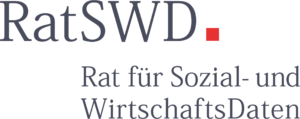 Logo RatSWD mit Text Rat für Sozial- und WirtschaftsDaten